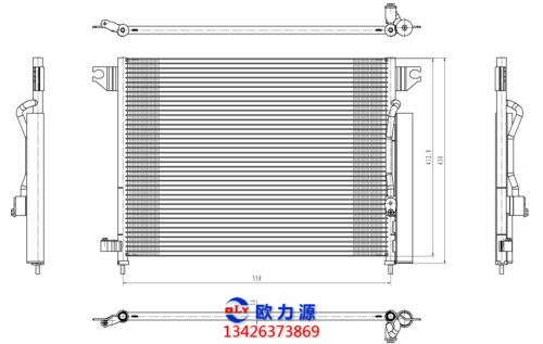空壓機(jī)散熱器
